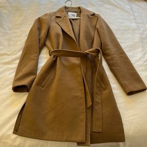 Tan coat from Revolve size small